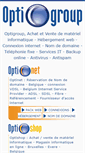 Mobile Screenshot of optigroup.be